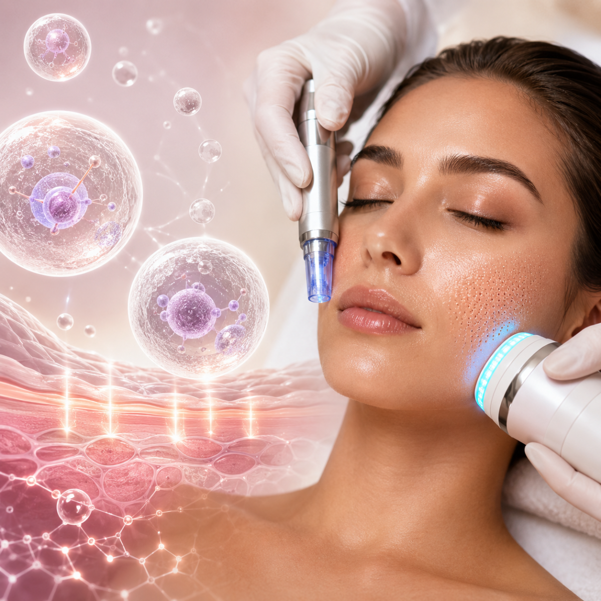 Екзозоми / Микронидлинг DERMAPEN + Електропорация